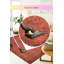 Tapis marocain décoratif rouge-1292462308