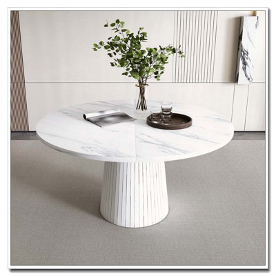 47 inch Round MDF Dining Table