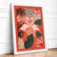 Flamingos in Bloom Tropical - Framed Print-1413497832-1413497827