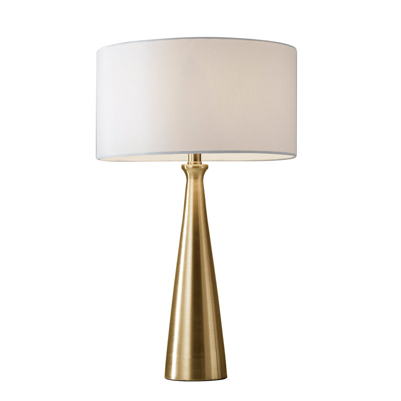 Lampe de table 21,5 po Spadina, Laiton antique