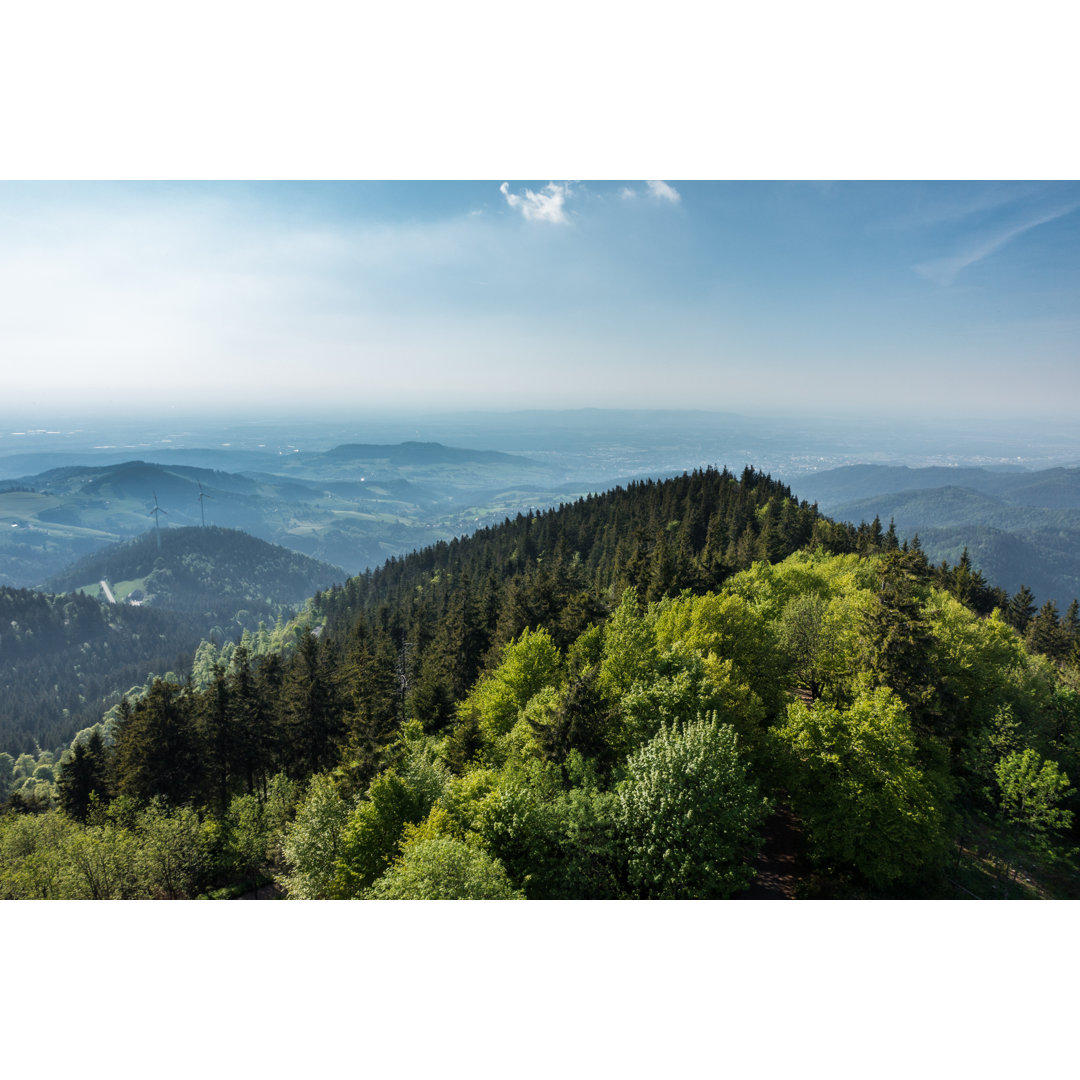 Leinwandbild Blick auf den Schwarzwald