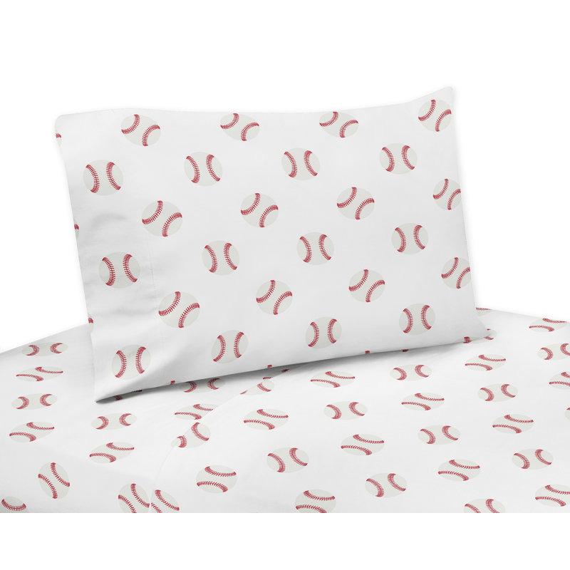 Baseball Patch 5 Piece Toddler Bedding Set