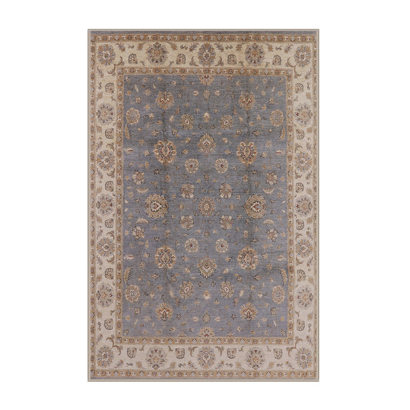 Tapis oriental bleu / beige Niklas, Rectangle 5 pi x 8 pi