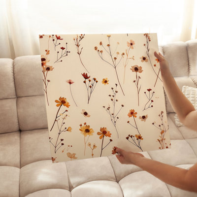 Motif floral d'automne sans cadre II