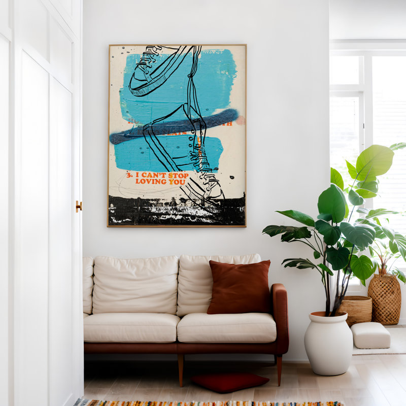 «Can’T Stop Loves You» par Kent Youngstrom, reproduction d'art, H 20 po x l 15 po