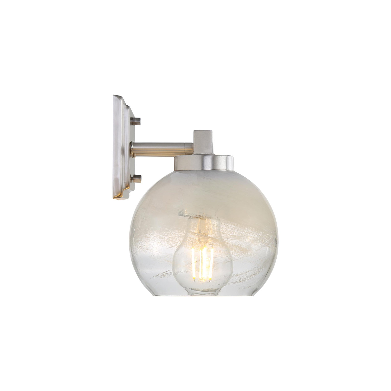 3-Light Vanity Light, Pewter
