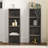 8-Tier Media Tower Rack