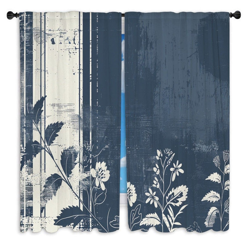 Paire de rideaux obscurcissant Taivon, L 40 po x L 52 po