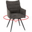 Wahpeton Carver Swivel Dining Chair (Set Of 2)-968307191