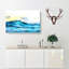 Wave View - Wrapped Canvas Painting-56645050