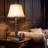 Rustic Traditional 350° Adjustable Swing Arm Table Lamp Set Of 2 With USB A+C Ports Brown Finish Cream Shade Vintage Nightstand Lamp For Living Room Bedroom Office (LED Bulb Included)