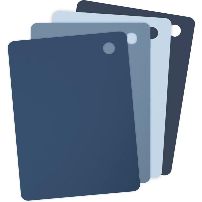 Ensemble de 4 tapis de découpe flexibles Tovolo Elements, Assorted