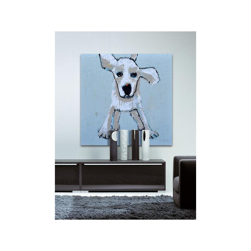 Michelle Rivera - Wrapped Canvas Painting, 45cm H x 45cm W x 3.81cm D