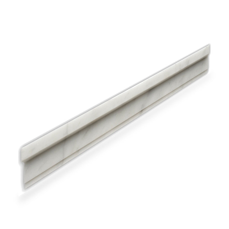 Moulure en marbre Bianco Carrara