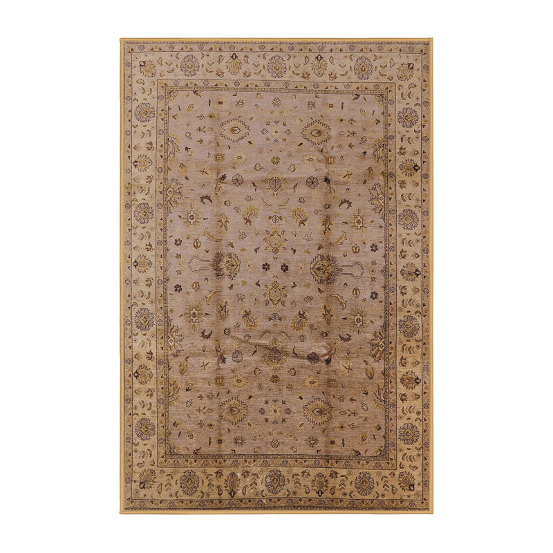 Tapis beige Rothger, Rectangle 7 pi x 9 pi