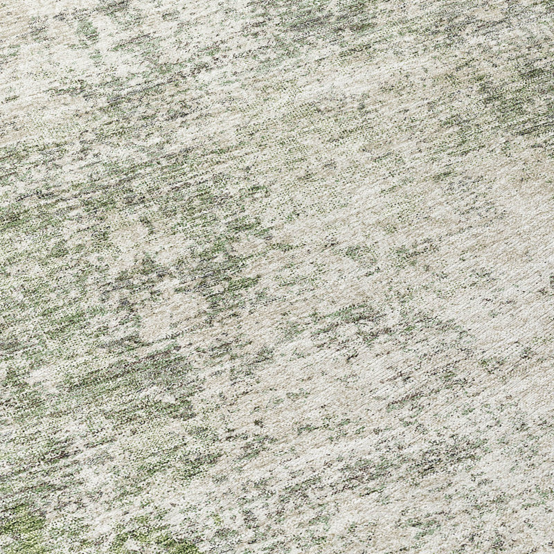 Aleighna Area Rug with Non-Slip Backing, Rectangle 10' x 14'