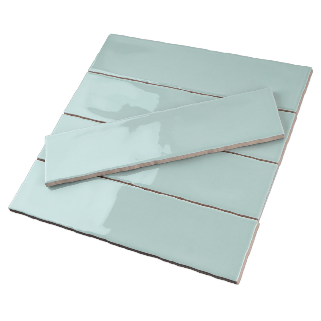 Rustic 2.95 in. X 11.81 in. Polished Ceramic Subway Wall Tile Supreme Tile