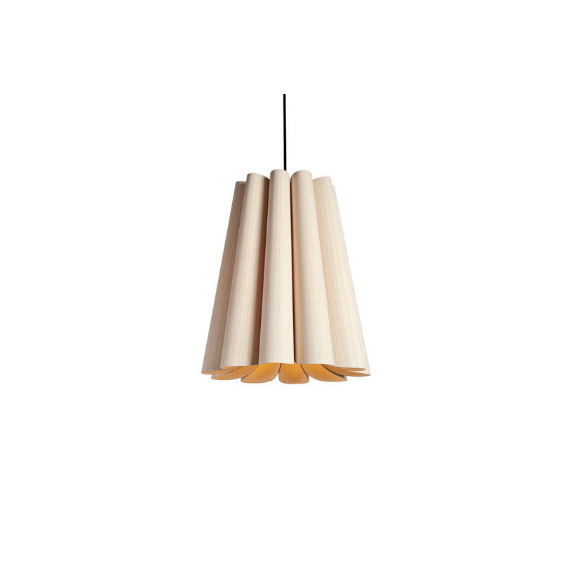 Luminaire suspendu 1 lumière Olivia, Cendres