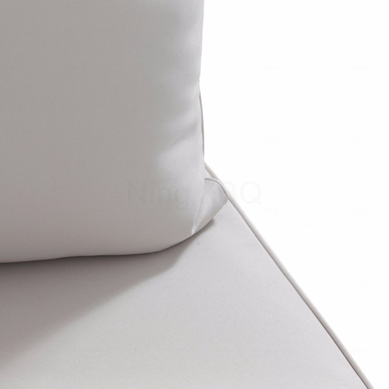 Chaise d'angle + table basse, Brun