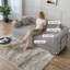 Canapé-lit modulaire à compression, maison moderne en mousse de velours côtelé
