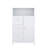 Modern Modern Bathroom Standing Storage Cabinet With 3 Drawers And 1 Door