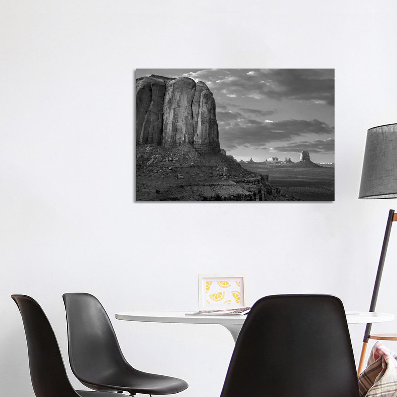 Buttes, Monument Valley, Arizona - Wrapped Canvas Print, 101.6 cm H x 66.04 cm W x 1.91 cm D