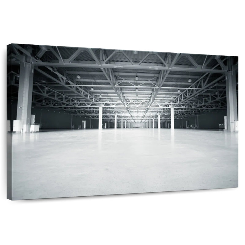 Lilie Monochrome Warehouse, 8" H x 12" W