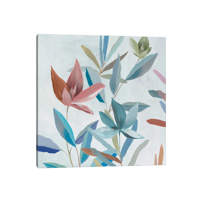 Joyful Blooms II by Aria K - Gallery-Wrapped Canvas Giclée on Canvas, 93.98 cm H x 93.98 cm W  x  3.175 cm D, Does Not Apply