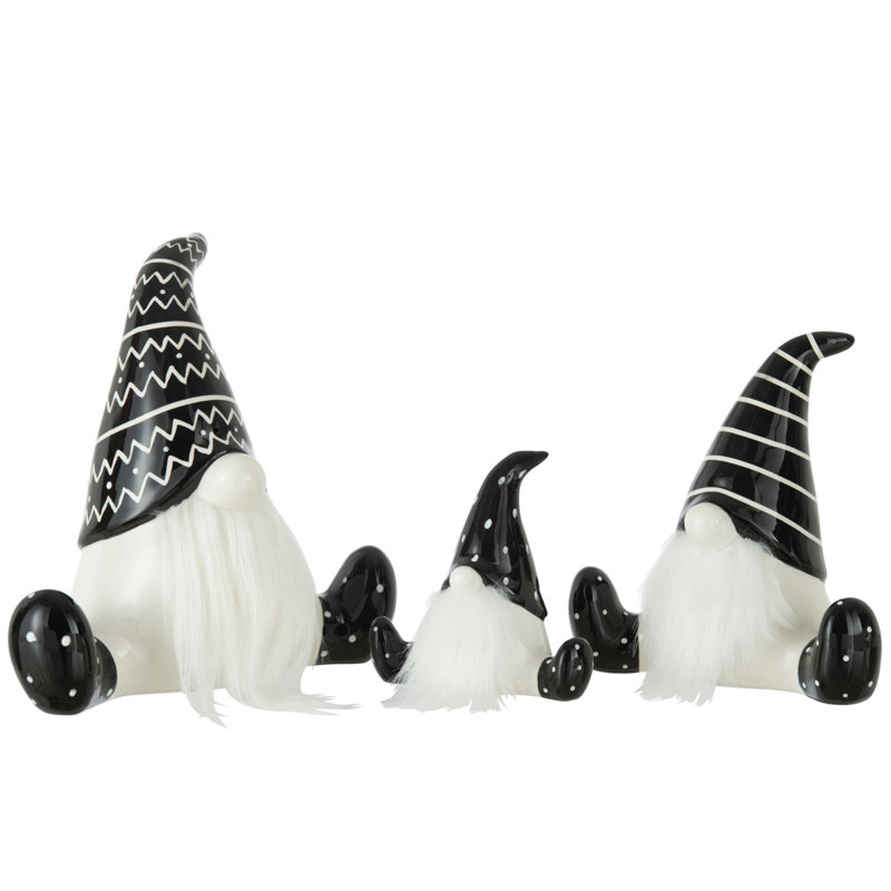Christmas and No Holiday Figurines & Collectibles, White/Black