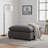Cassandra Charcoal Fabric Ottoman-277348807