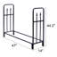 47'' W Metal Log Rack