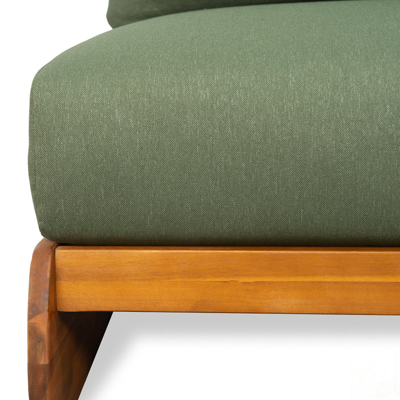 Fauteuil club Lazy Acacia, Vert