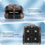 2-Pack Folding Boat Seats, Waterproof PVC Captain Chairs for Fishing Boat & Pontoon