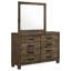 Commode 8 tiroirs avec miroir