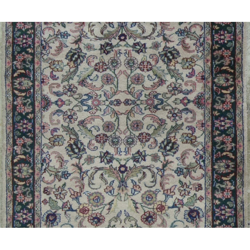 One-of-a-Kind 2'7" X 12'1" Hand Knotted Area Rug