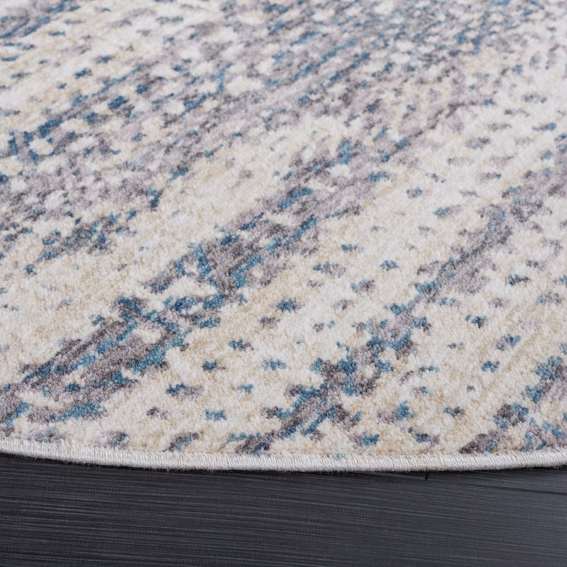 Olympia Performance Abstract Rug, Round 6'