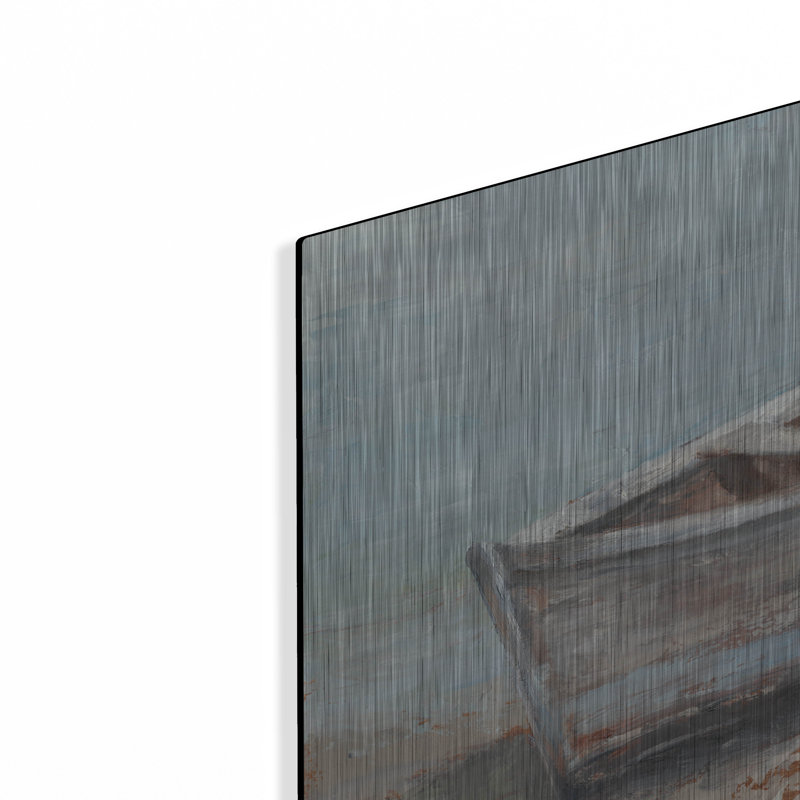 «Whitewashed Boat II» par Ethan Harper, H 12 po x l 16 po