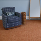Leopardess Burnt Orange Hand-Tufted Responsible Wool Rug