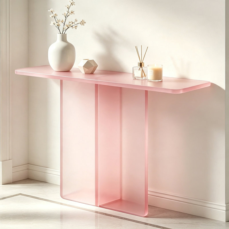 Vannessa, 31.5" H x 35.43" W x 11.81" D, Rose