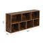 Nessa 50cm H x 106cm W Bookcase