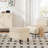 Alvena 18.5" Wide Rectangle Storage Ottoman With Tray Tops-1003995207