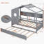 Lit en bois avec lit gigogne-642792198-642792199