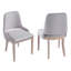 Chaise de salle à manger rembourrée en lin, chaises de salle à manger en bois-1805442885-1805442880