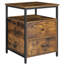 Agit 45cm W Steel Bedside Table