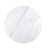 Round Dining Table With Artificial Marble Top, White & Weathered Espresso