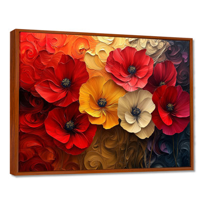 Crimson Serenity Of Vibrant Red Poppies I - Poppies Wall Art