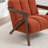 Bula Solid Wood Upholstered Armchair-1990212461