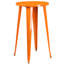 Ensemble de tables de bar rondes en métal pour l'intérieur et l'extérieur Gyala-96103402-96104965