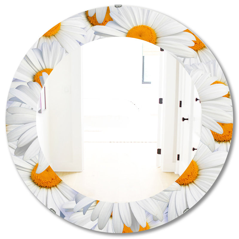 Miroir mural Daisy, H 31,5 po x l po