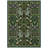 Farmhouse Floral  Area Rug Washable with Non-Slip for Playroom Living Room Bedroom -Green-1416501164-1414935490